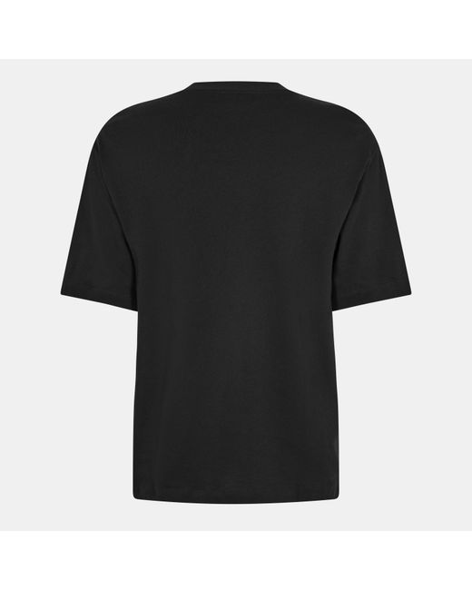 Off-White c/o Virgil Abloh Black Stitch Short Sleeve Contrast Stitch T-Shirt for men