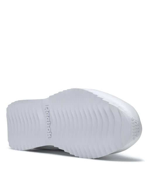 Reebok White Glide Ripple Clip Trainers for men