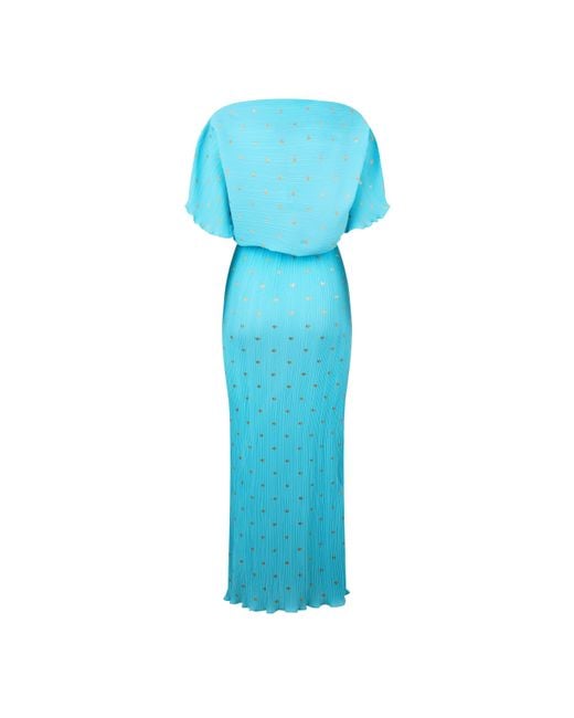 Never Fully Dressed Blue Long Maxi Dress