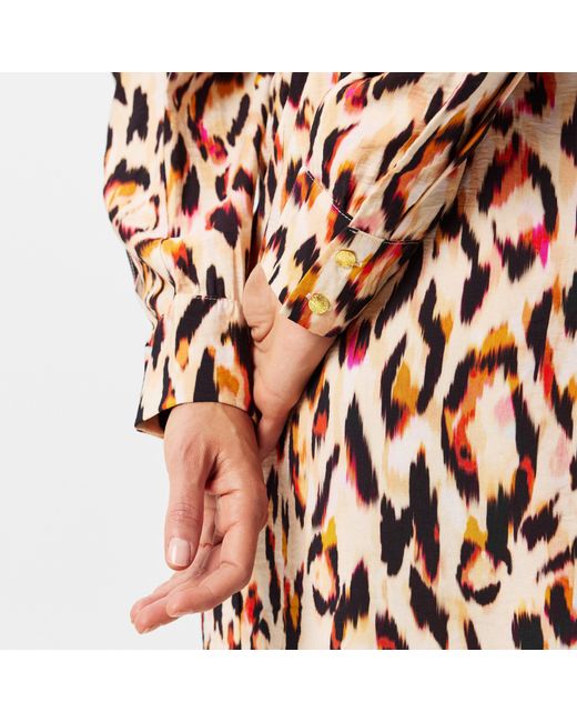 Biba Red Tie Shirt Dress
