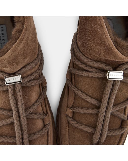 Inuikii Brown Classic Low Snug Boots