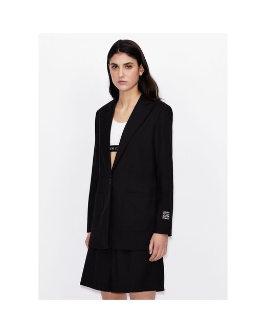 ARMANI EXCHANGE Black Blazer