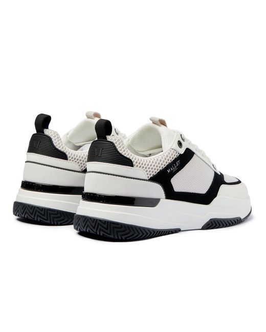 Mallet White Radnor Low-Top Trainers for men
