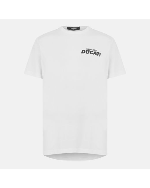 DSquared² White Slim Fit T-Shirt for men