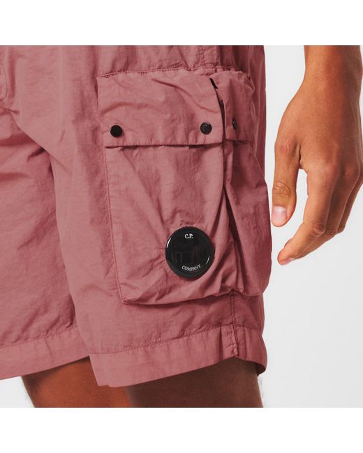 C P Company Red Beachwear for men