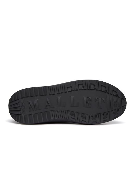 Mallet Black Low Trainers for men