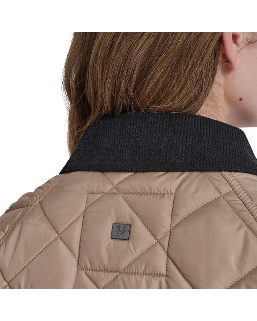 DKNY Blue Quilted Jacket