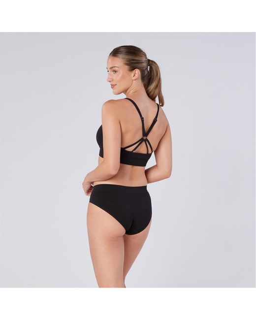 Reebok Seamless Bra Maryna Black Base Layer Top