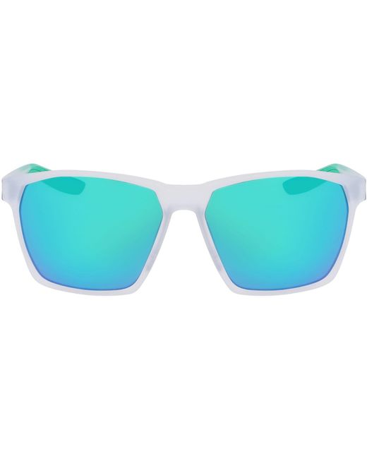 Nike Blue Maverick M Square Sunglasses