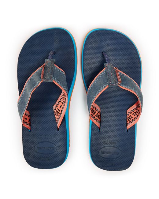 Havaianas Blue Flip Flops for men