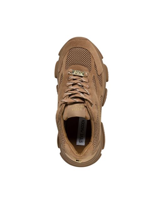 Steve Madden Brown Madden Front Rowsnkr Ld64