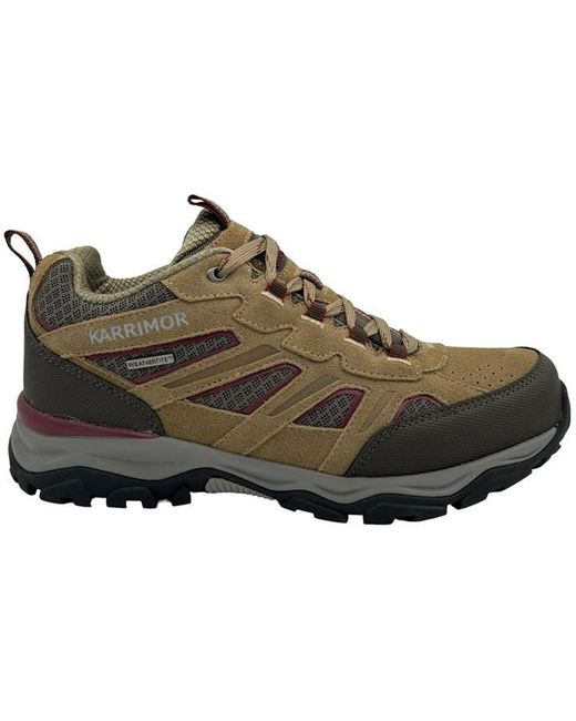 Karrimor Brown Mount Low Ladies Waterproof Walking Shoes