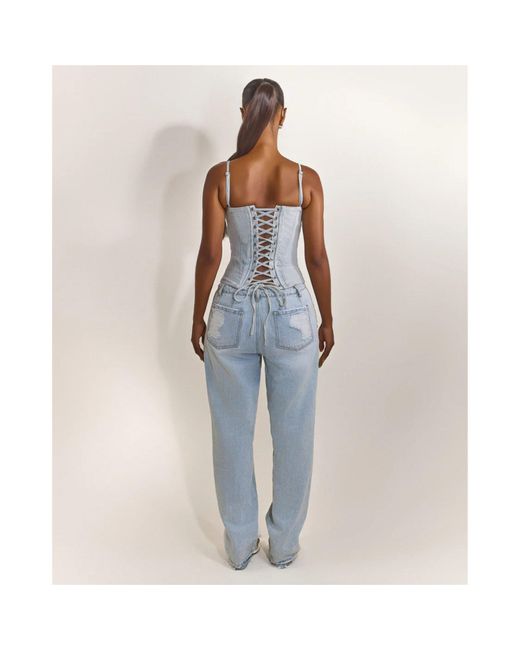 Mars the Label Blue Everly Corset