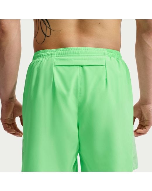 Nike Green Miler 7 Performance Running Shorts for men
