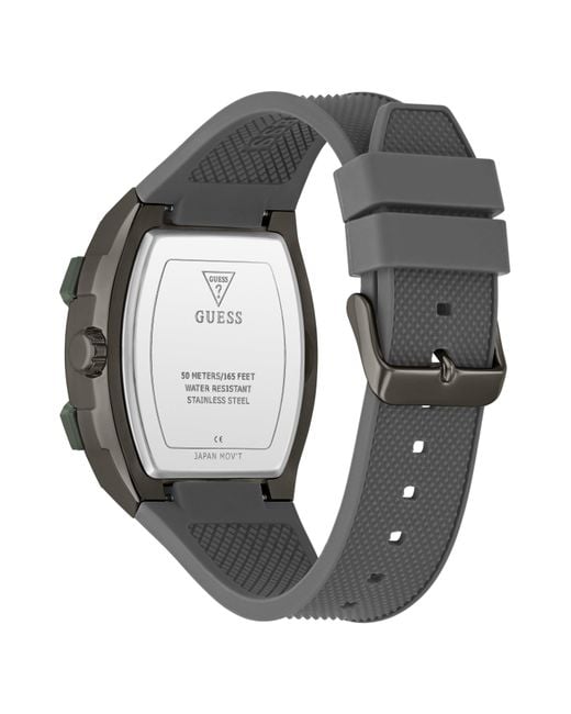 Guess Gray Phoenix Analogue Quartz Watch for men
