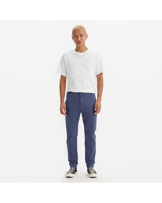 Levi's Blue Slim Chinos for men