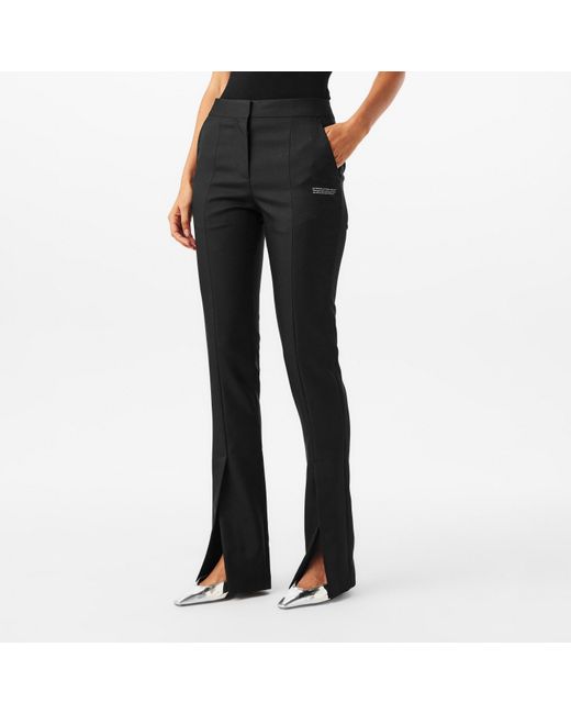 Off-White c/o Virgil Abloh Gray Track 3/4 Trousers