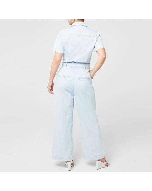 PAIGE Blue Anessa Jumpsuit