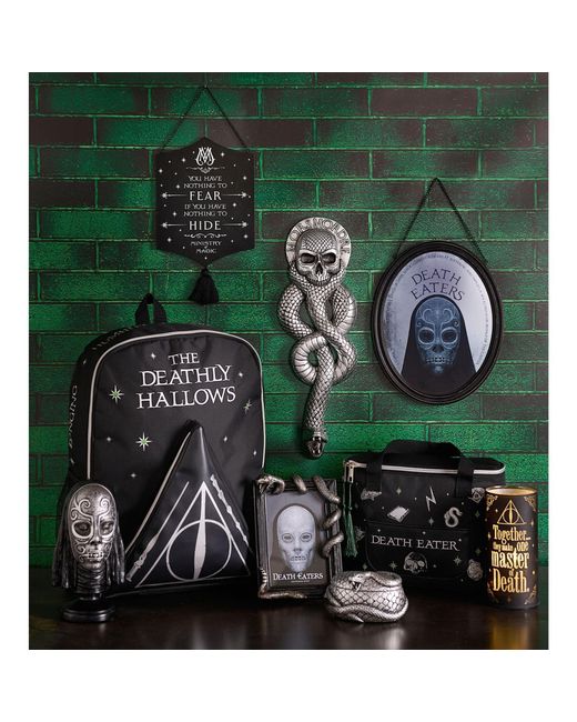 Harry Potter Green Dark Arts Backpack Deathly Hallows