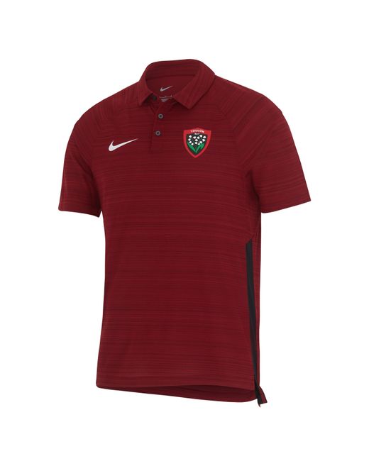Nike Red Rc Toulon Training Polo Shirt 2024 2025 Adults for men