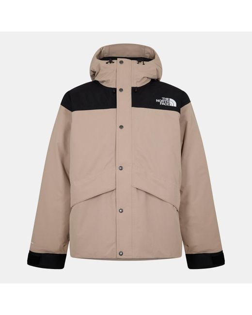 The North Face Brown Mountain Insulated Water Repellent Short Puffer Jacket for men