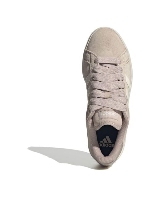 Adidas Pink Adiads Grand Court Base 00S Shoes for men