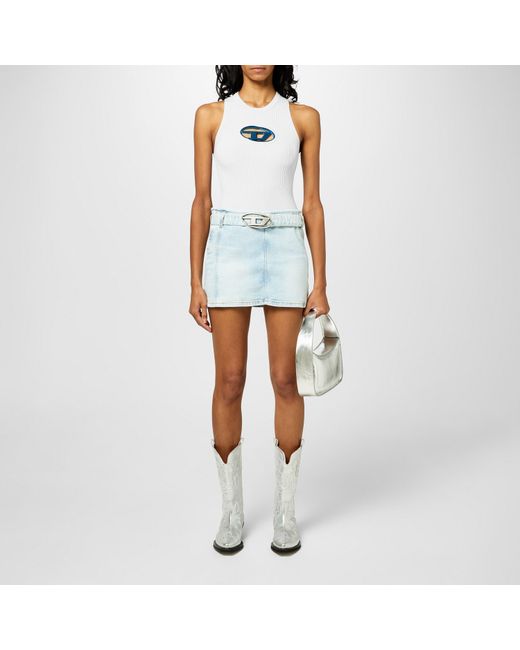 DIESEL Blue M-Onerva Top