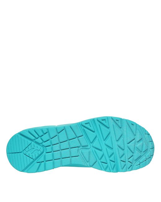 Skechers Blue Uno Casual Low-Top Trainers