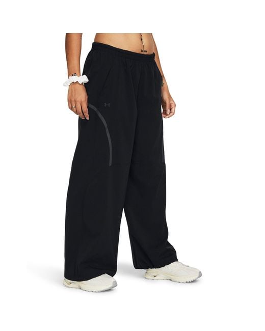 Under Armour Blue Unstoppable Open Hem Woven Jogger