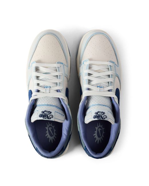 Nike Blue Dunk Low Trainers for men