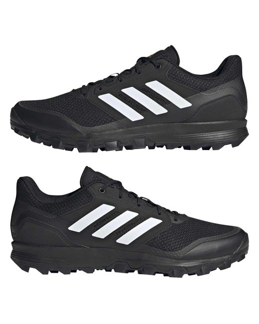 Adidas Black Flexcloud 2.1 Astro Hockey Shoes