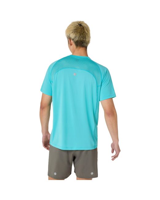 Asics Blue Road Ibuki Short Sleeve Running T-Shirt for men