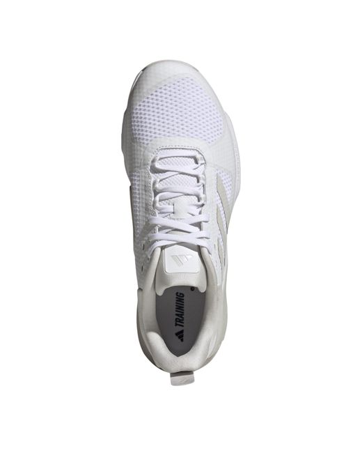 Adidas White Dropset Training Shoes
