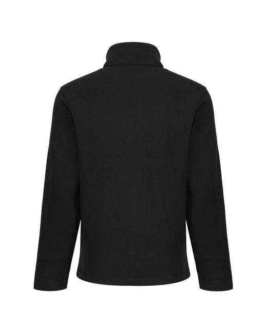Regatta Black Micro Full-Zip Fleece for men