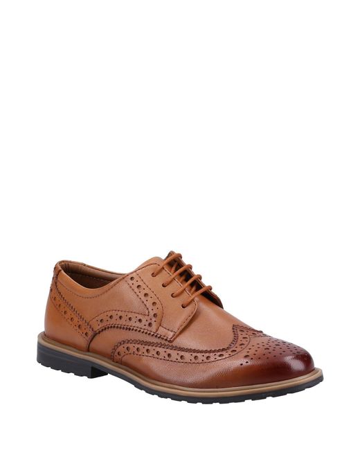 Hush Puppies Brown Verity Brogue
