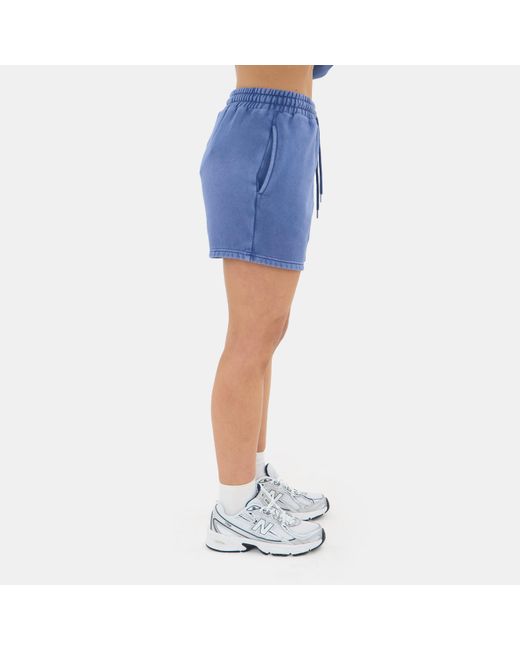 I Saw It First Blue Washed Jogger Short