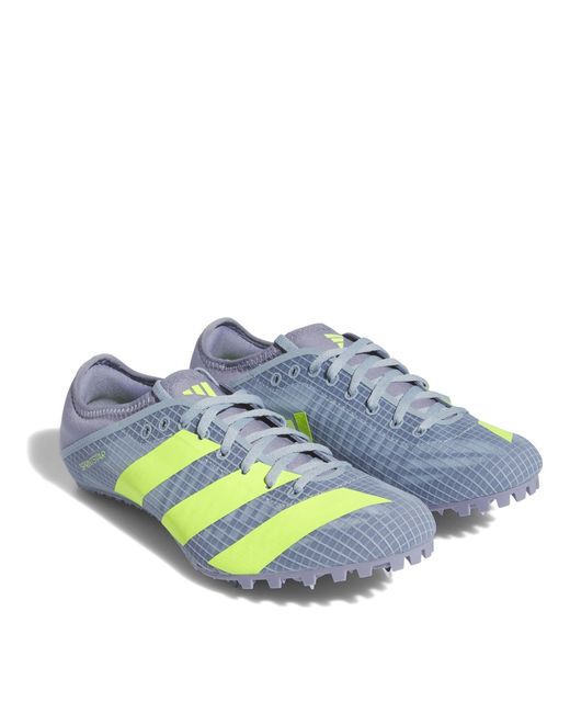 Adidas Blue Sprintstar Track Running Spike for men