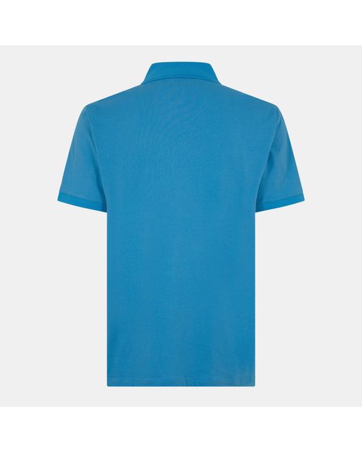 Original Penguin Blue Short Sleeve Breathable Polo Shirt for men