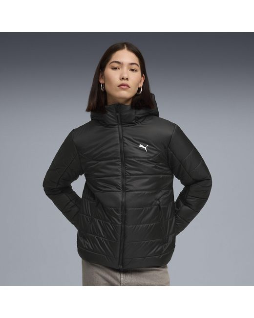 PUMA Black Lightweight Padded Puffer Jacket