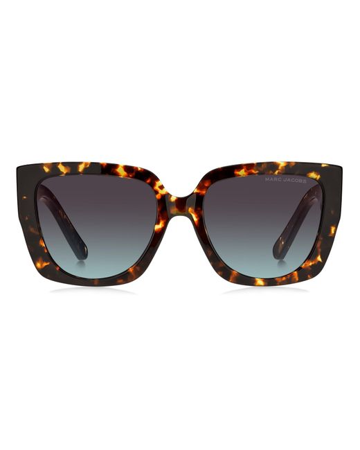 Marc Jacobs Black Square Round Sunglasses