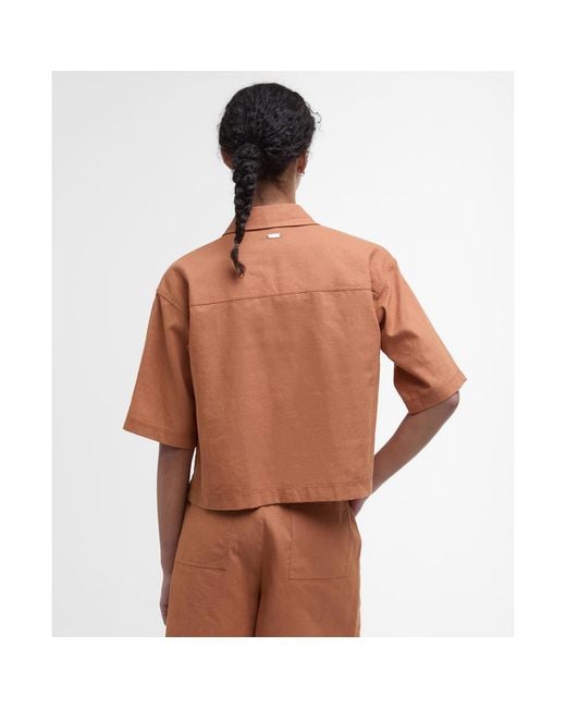 Barbour Brown Cary Shirt