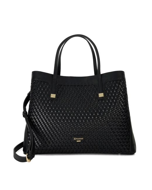 Dune Black Deave Satchel Bag
