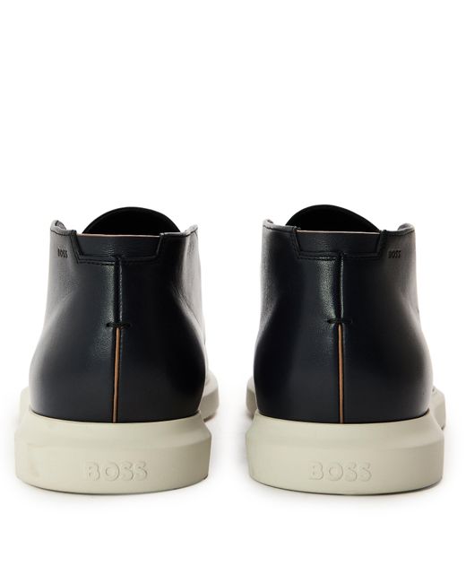 Boss Blue Randy Desb Buvp Classic Low-Top Trainers for men