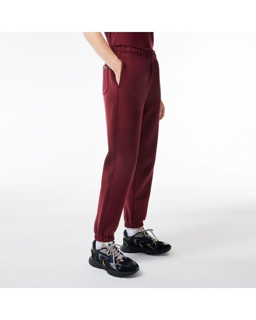 Lacoste Red Sweatpants