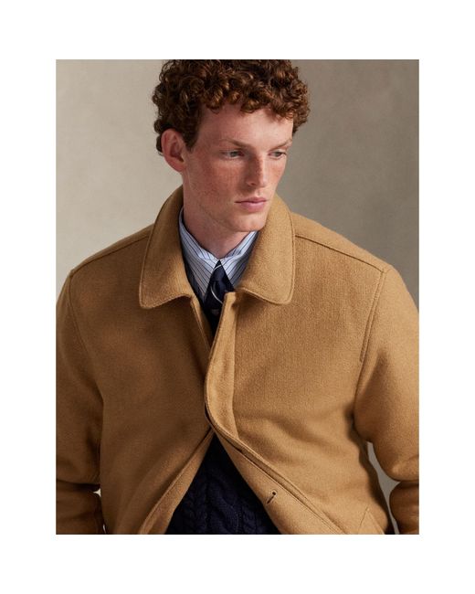 Polo Ralph Lauren Brown Walking Trench Coat for men