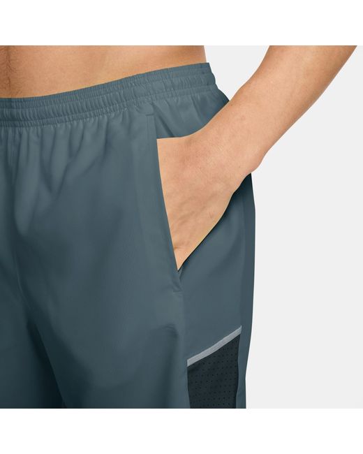 Nike Blue Miler 7 Performance Running Shorts for men