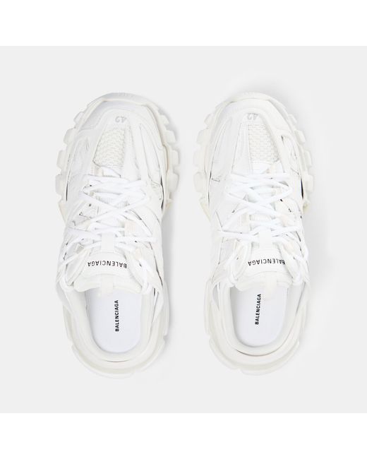Balenciaga White Trainer Mules for men