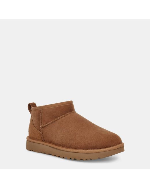 Ugg Brown Ultra Mini Snug Boots