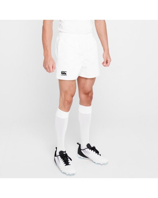 Canterbury White Rugby Shorts for men