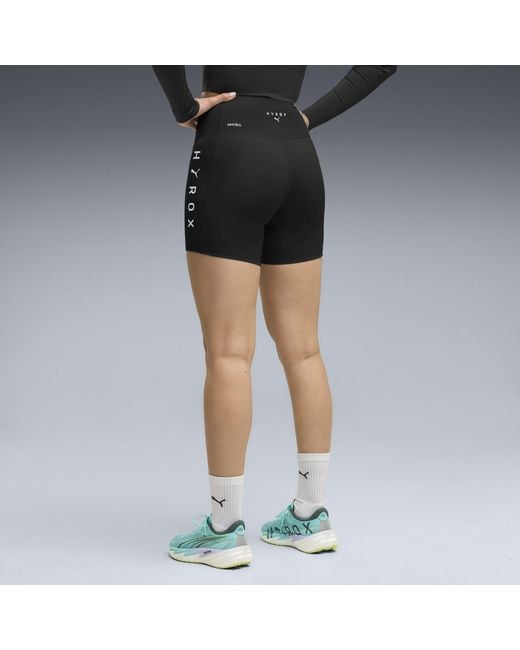 PUMA Black Hyrox Short Performance Tights